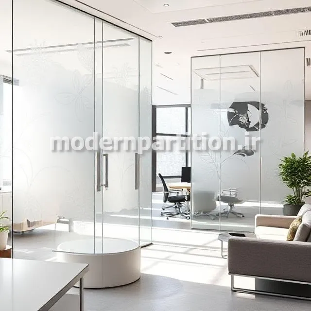 خرید و فروش پارتیشن شیشه ای طرح دار در غرب تهران