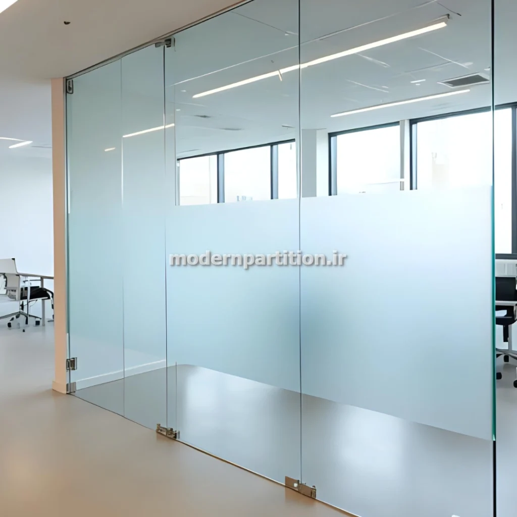 خرید و فروش پارتیشن شیشه ای فریم لس در تهران