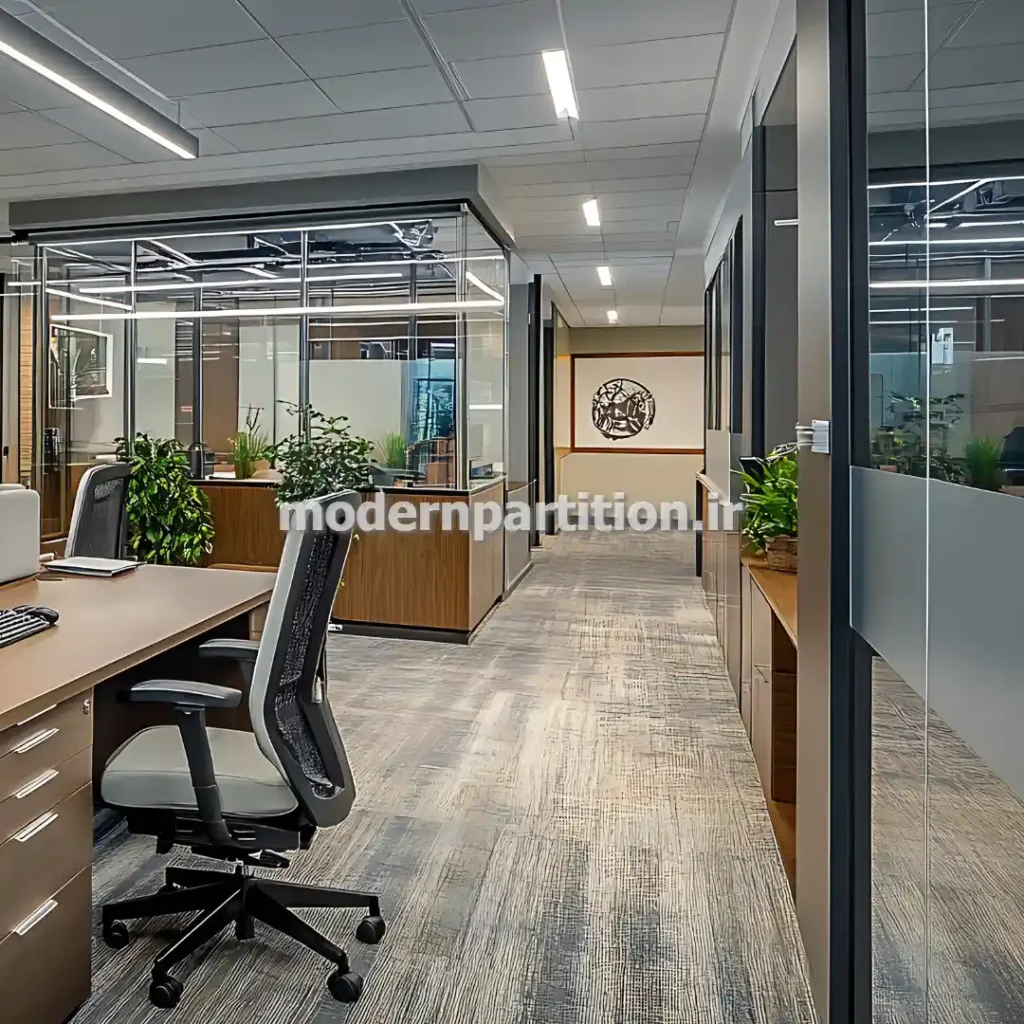 طراحی و نصب انواع پارتیشن شیشه ای در سراسر تهران
