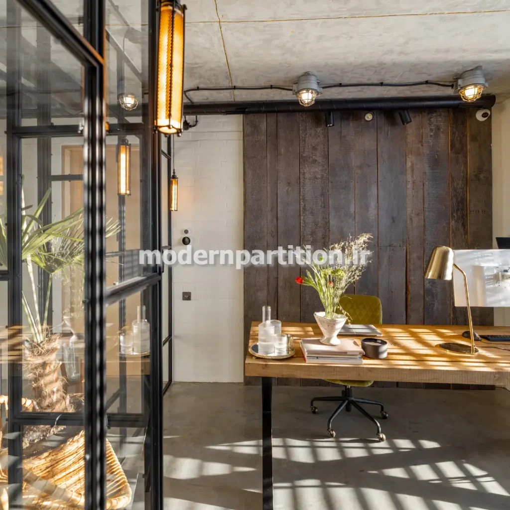خرید پارتیشن شیشه ای اداری سفارشی در تهران